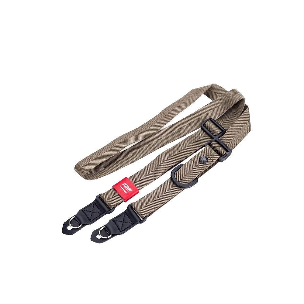 Artisan & Artist ACAM E25R Adjustable Camera Strap - Comfortable & Secure Rapid Slider System for DSLR/Mirrorless Cameras - Perfect for Travel, Street & Wedding Photography (Khaki)