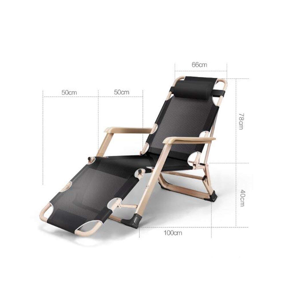 Breathable Lounge Chair - Portable Folding Chair for Adults, Multifunctional Cooling Comfortable Couch for Home, Office & Outdoor Use - Perfect for Lunch Break, Summer Nap & Relaxation