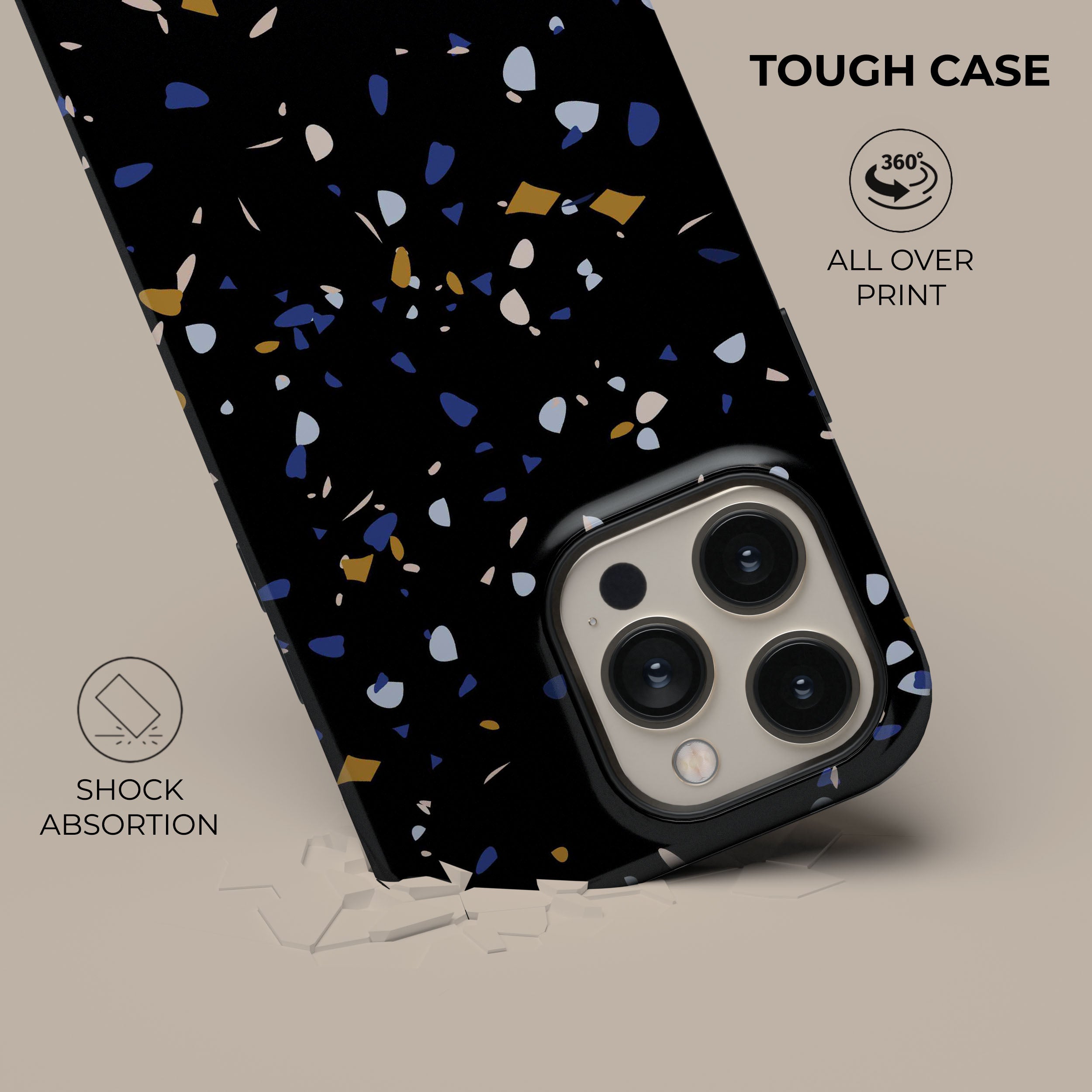 Premium Siena Phone Case - Shockproof & Slim Design for iPhone & Samsung - Perfect for Everyday Protection & Style