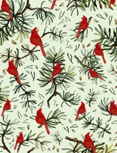 Christmas Cardinals Birds 4