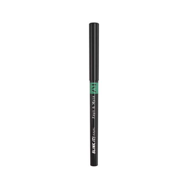 ZM Zayn & Myza Kajal Blink IT Green Eyeliner - 0.35gm Waterproof & Smudge-Proof Kohl Pencil for Dramatic Eye Makeup - Perfect for Parties, Weddings & Night Out Looks