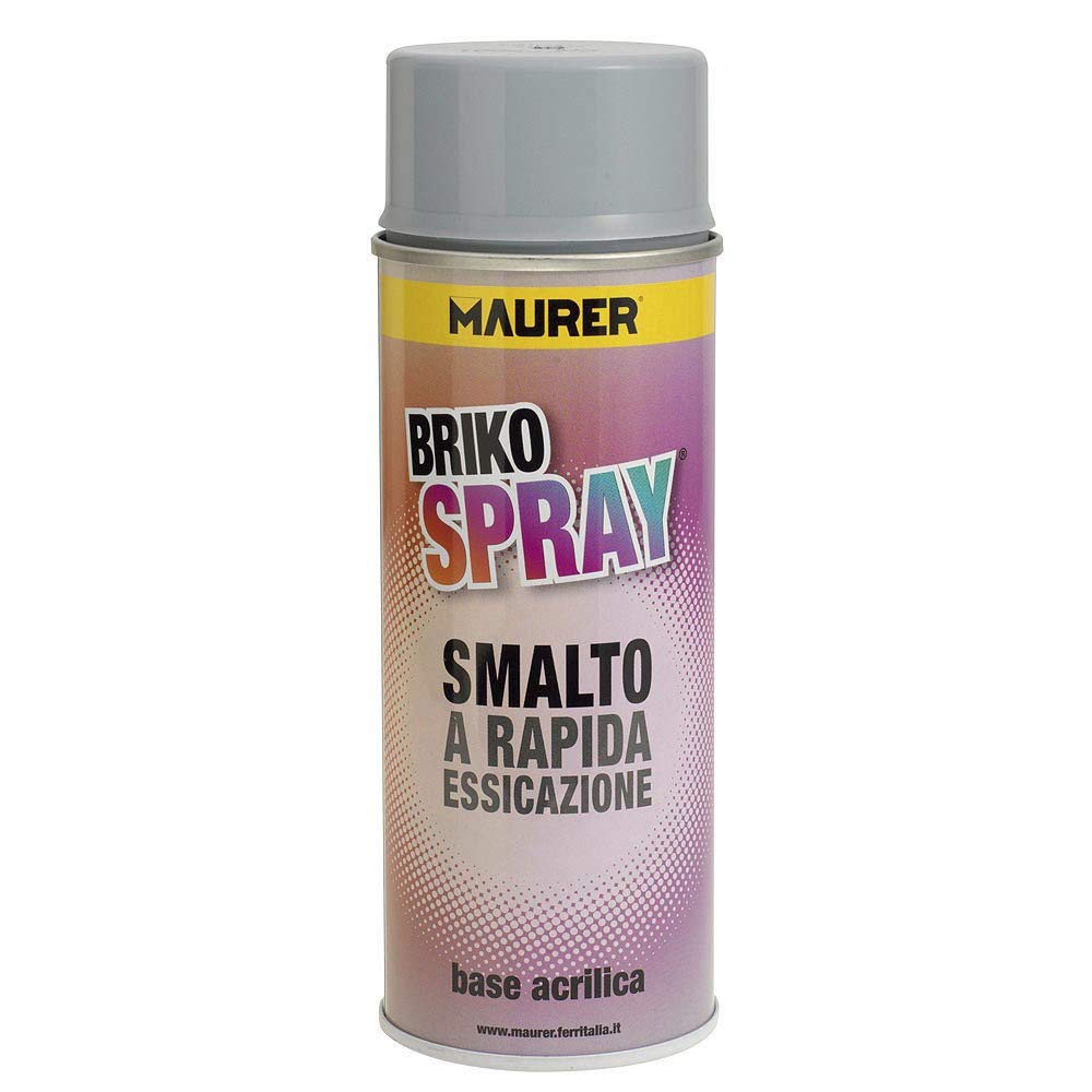 MAURER - 400ml Anthracite Gray Spray Paint for Metal, Wood, Plastic - Perfect for DIY Projects, Home Repairs & Automotive Touch-Ups