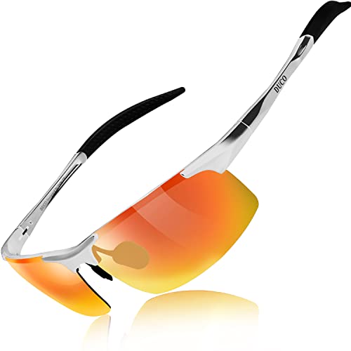 Silver Frame Revo Orange Lens