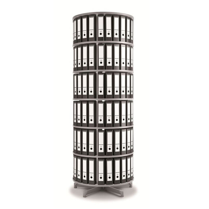 6 Tier UniSpin Carousel - Spinning Display Stand for Retail Stores, Bakeries & Boutiques | Perfect for Showcasing Cupcakes, Jewelry & Small Merchandise