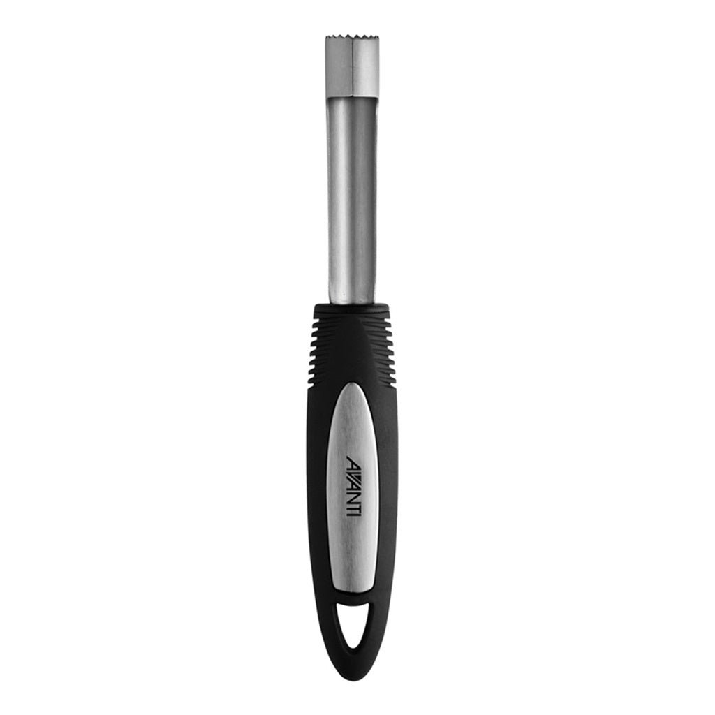 Avanti Soft Grip Corer - Stainless Steel Apple Corer with Ergonomic Handle - Perfect for Fruit Prep, Baking & Kitchen Essentials