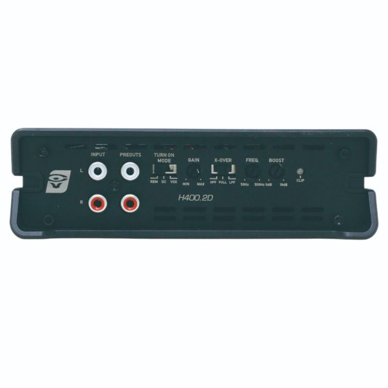 Cerwin Vega H400.2D HED 2 Channel Digital Car Amplifier - High Power 400W RMS for Car Audio Systems, Home Theater & DJ Setups