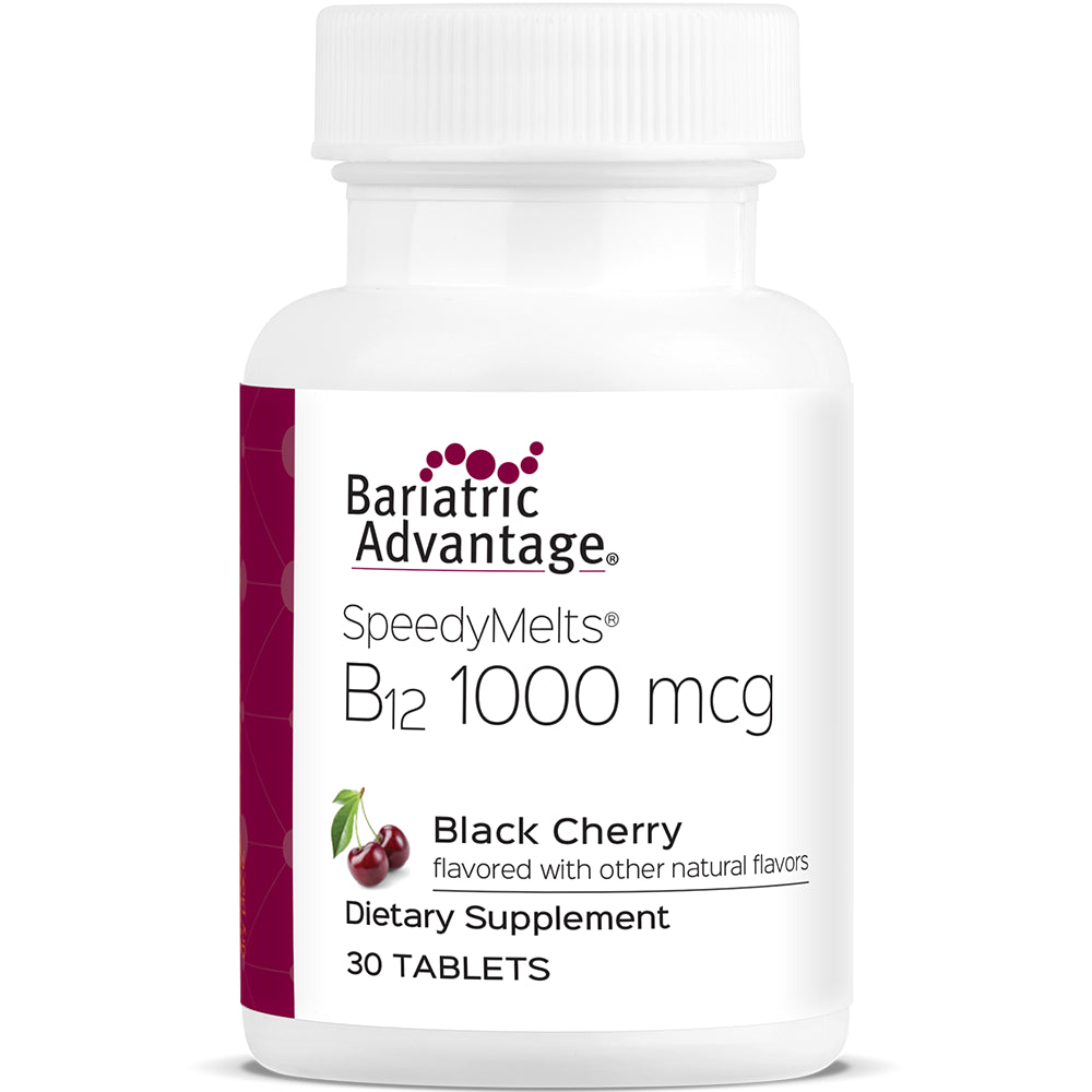 Vitamin B12 SpeedyMelts (Sublingual) - Fast Absorption Bariatric Advantage Supplement - Supports Energy & Metabolism - Ideal for Post-Surgery & Active Lifestyles