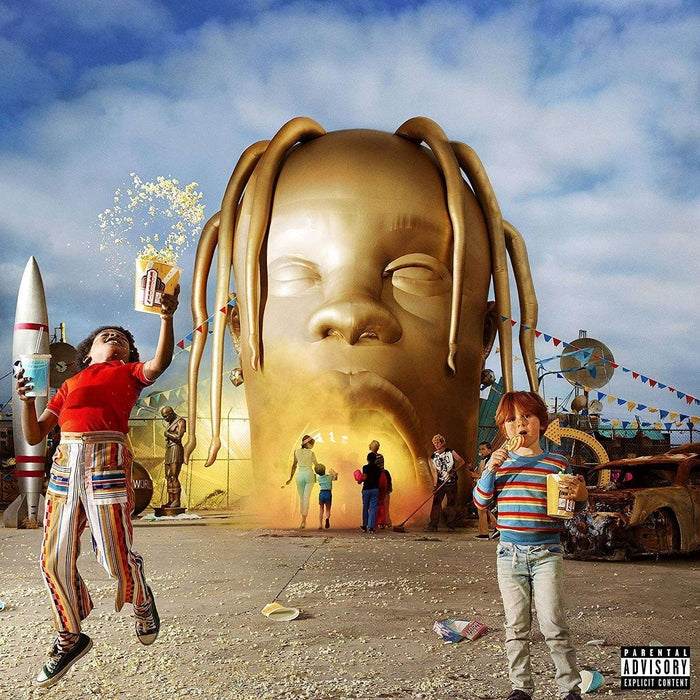 Travis Scott Astroworld Vinyl 2xLP - Limited Edition Hip Hop Rap Album for Record Players & Music Collectors - Perfect for Home Listening & Gifting