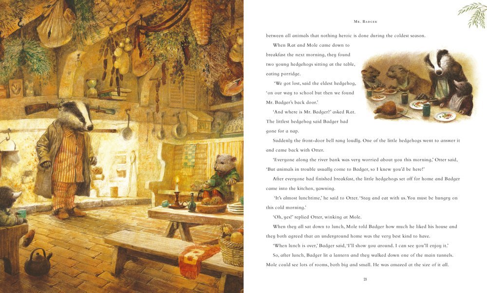 The Wind in the Willows by Kenneth Grahame - Illustrated Classic Children's Book with Robert Ingpen Art | Perfect for Bedtime Stories & Kids' Book Collections