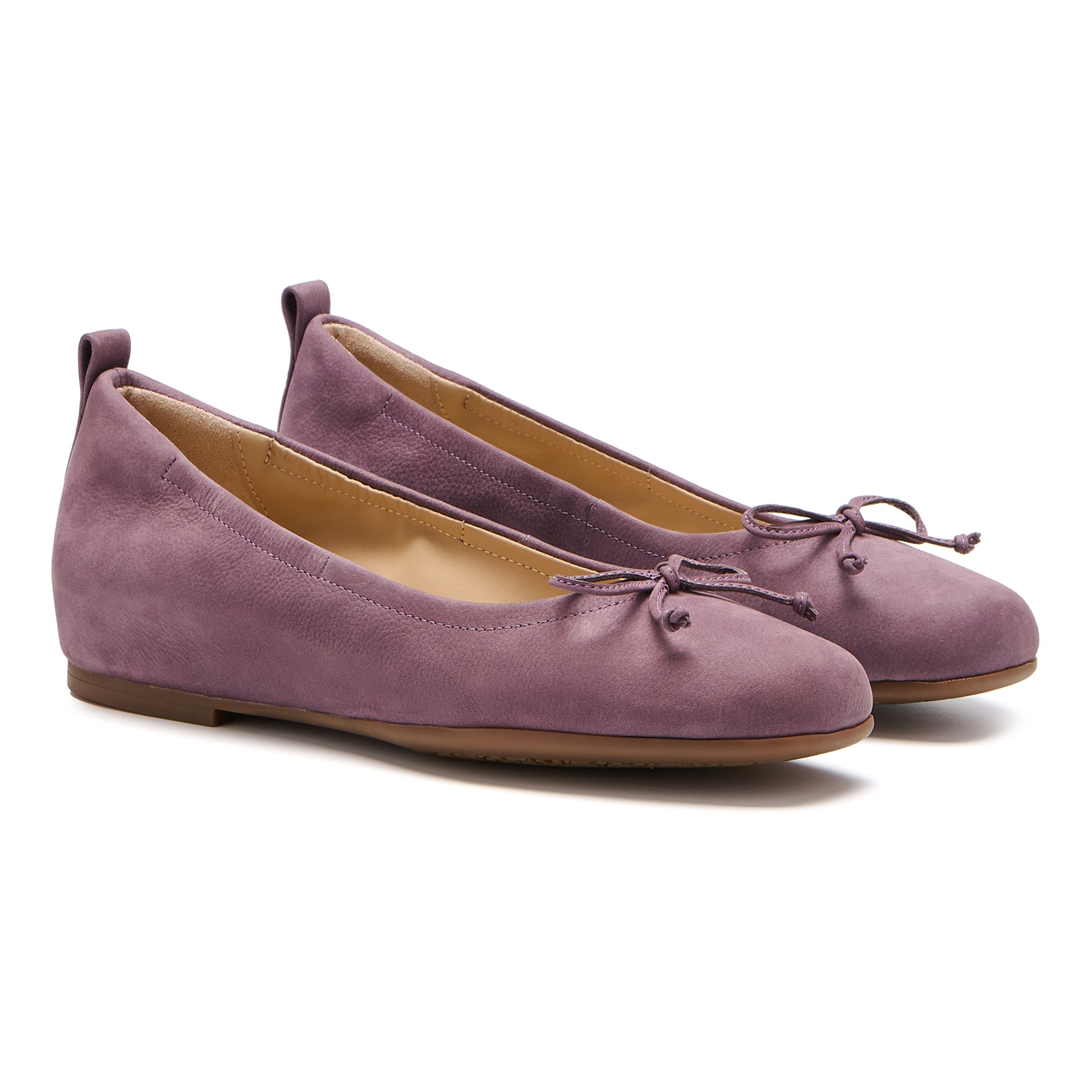 Abeo Cadence Bow Purple - Comfortable & Stylish Women's Shoes for Walking, Work & Casual Wear