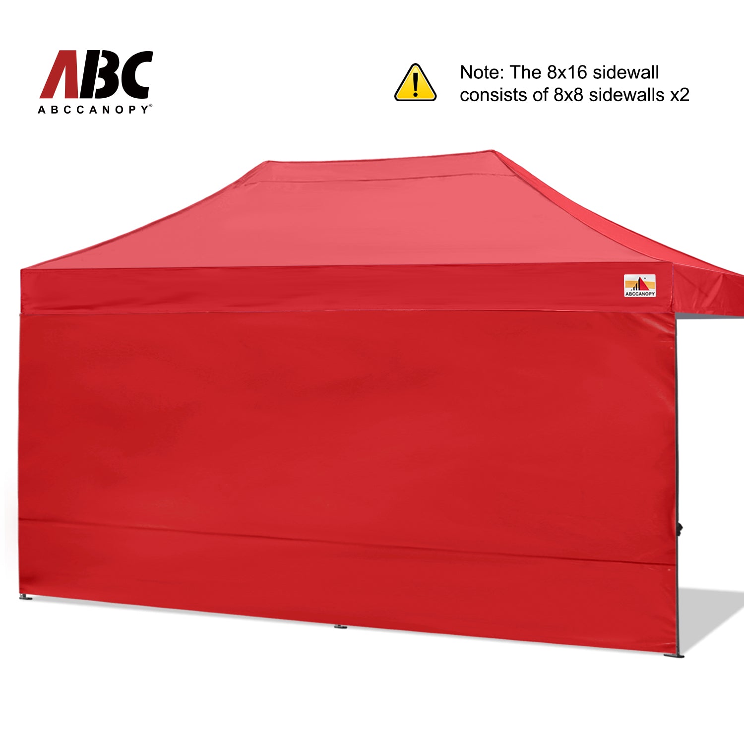ABCCANOPY Horizontal Velcro Sidewall for 10x10/10x15/10x20 Canopy Tents - Heavy Duty Waterproof Outdoor Shelter Accessories - Perfect for Camping, Parties, and Outdoor Events