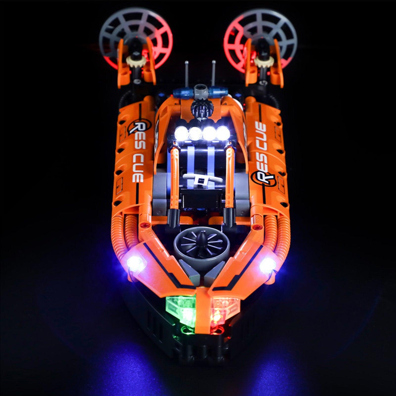Best Light Kit for LEGO Technic Rescue Hovercraft 42120 - Enhance Your Building Experience with LED Lighting for Night Play & Display