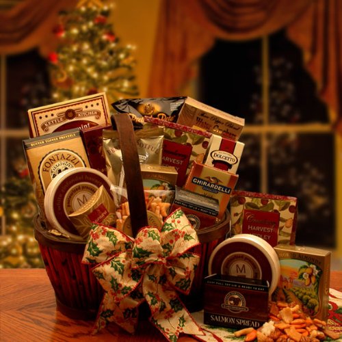 Premium Holiday Gift Basket - Gourmet Food & Treats Collection | Perfect for Christmas, Thanksgiving & Corporate Gifting | The Holiday Butler