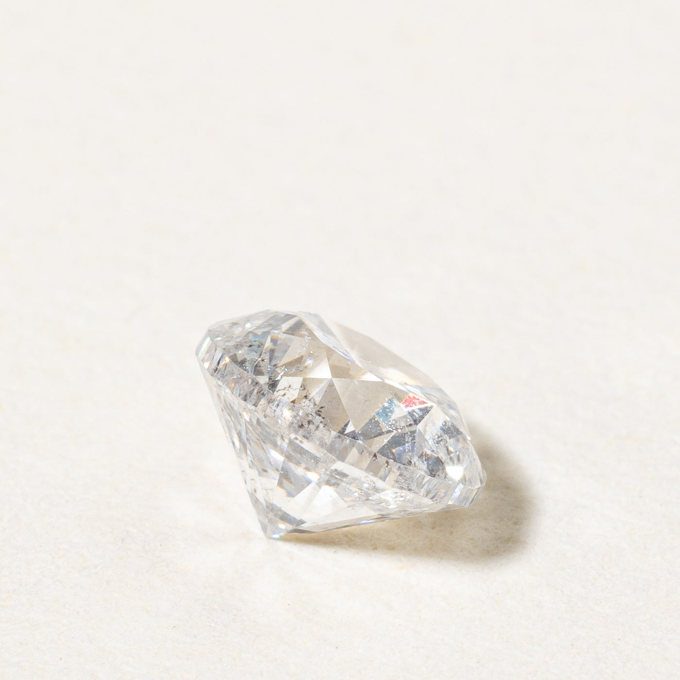0.70ct Round Brilliant Cut Loose Diamond - I1 Clarity, F Color | Perfect for Engagement Rings & Fine Jewelry
