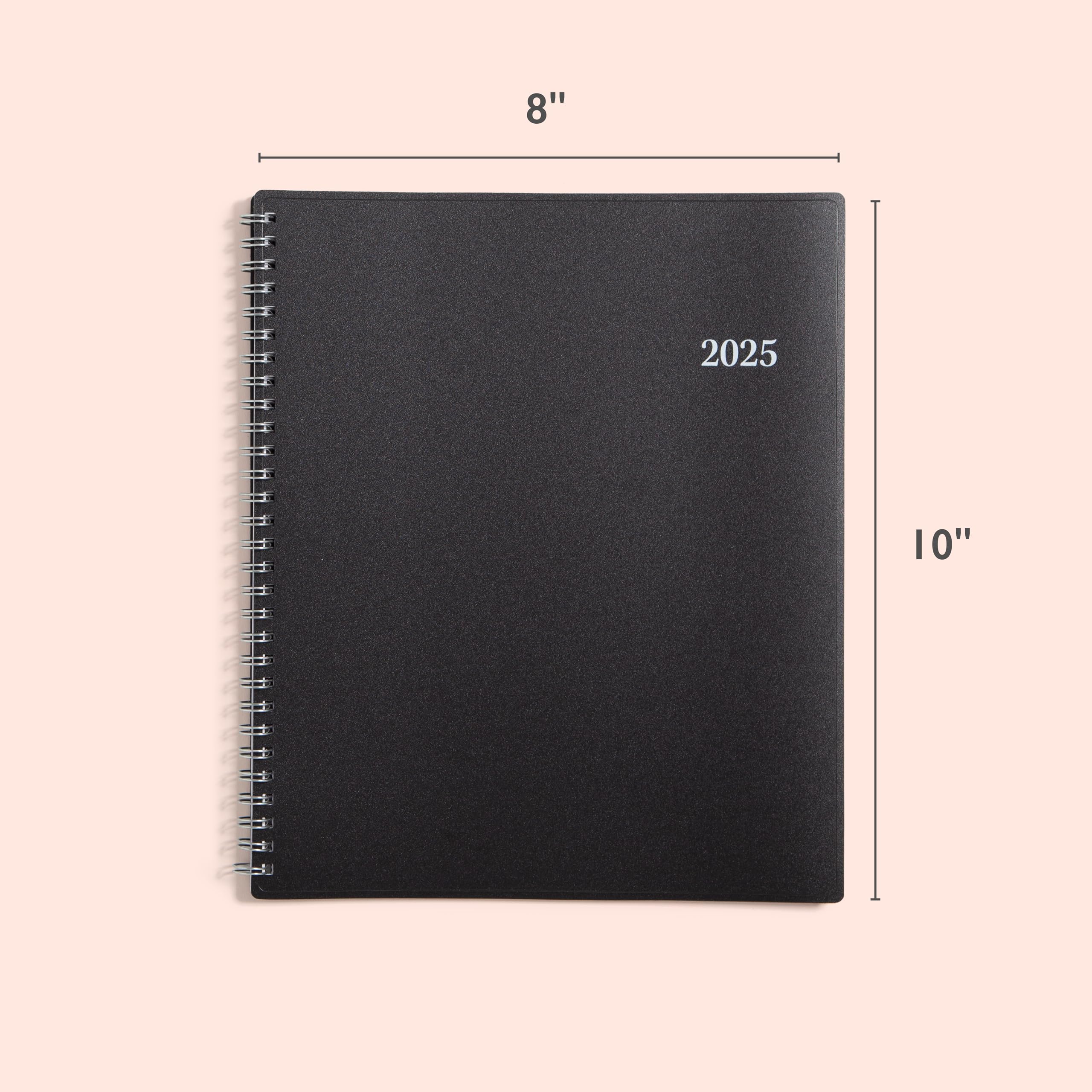 Blue Sky 2025 Monthly Planner Calendar - January to December 2025, 8