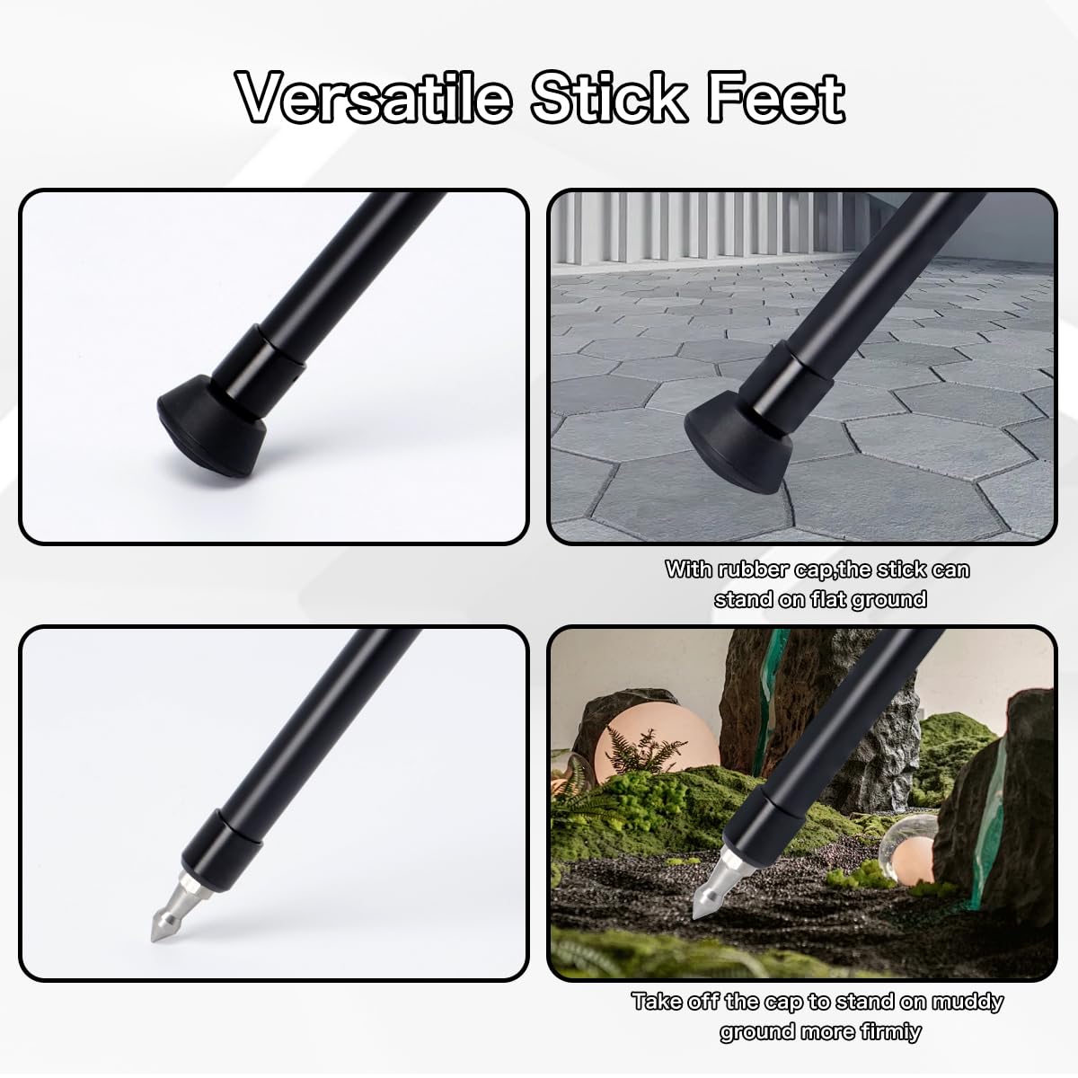 FT-160 Adjustable Shooting Stick Monopod 24