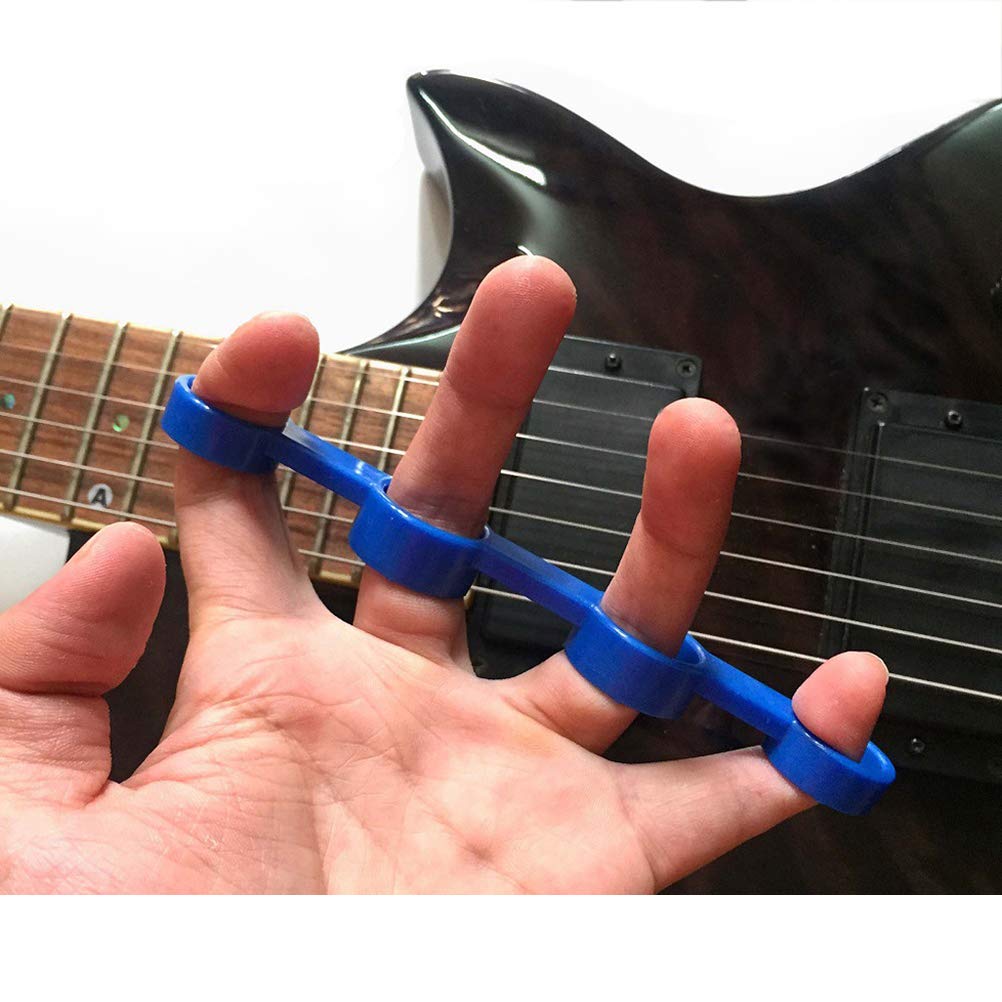 Guitar Hand Grip Strengthener - Finger Exercise Trainer for Guitar & Piano Players - Improve Grip Strength & Dexterity - Perfect for Musicians, Beginners & Music Therapy Sessions