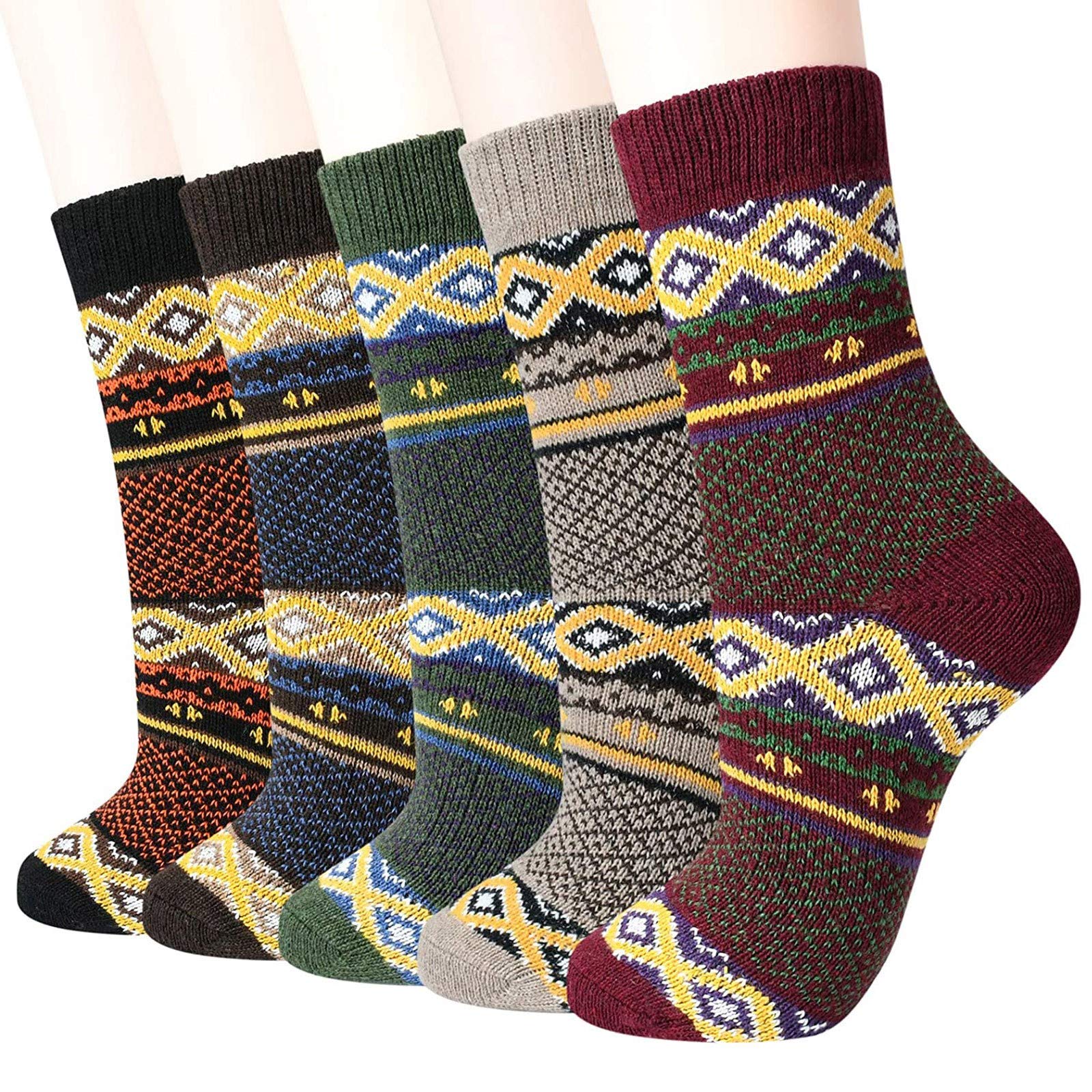 Women's Knee High Socks - Cotton Striped Fashion Socks for Street Style | Cute Printed Stockings for Girls, Teens & Women | Perfect for Casual Wear, Outfits & Daily Fashion