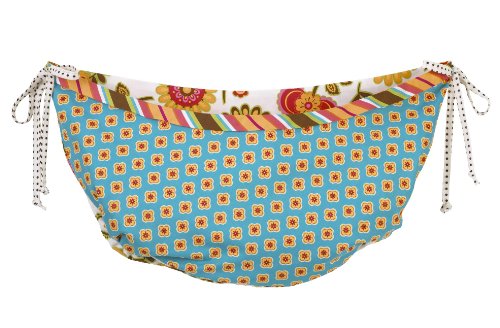 Cotton Tale Designs Toy Storage Bag - Durable & Stylish Gypsy Pattern for Kids' Room Organization | Perfect for Stuffed Animals, Toys & Nursery Decor