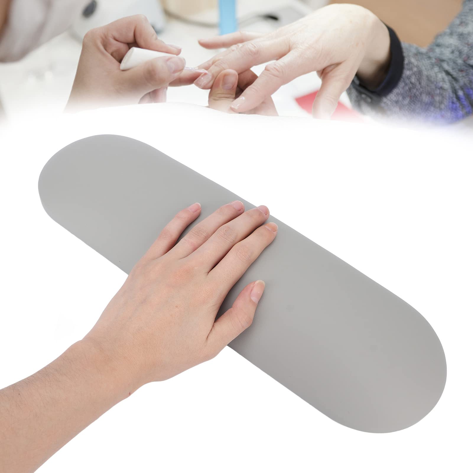 Professional Nail Arm Rest Pillow - Ergonomic Hand Support Cushion for Nail Salons & Beginners - Perfect for Manicures, Pedicures & Nail Art at Home or Salon