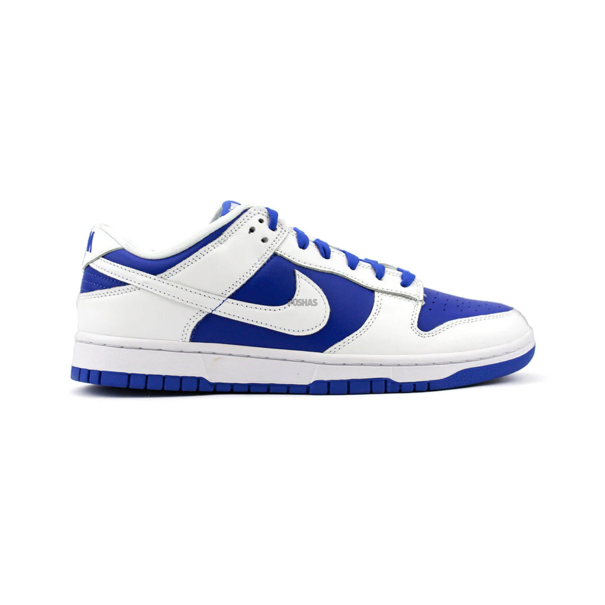 Nike Dunk Low 'Racer Blue White' Men's Sneakers (2022) - Stylish Casual Shoes for Streetwear & Everyday Wear