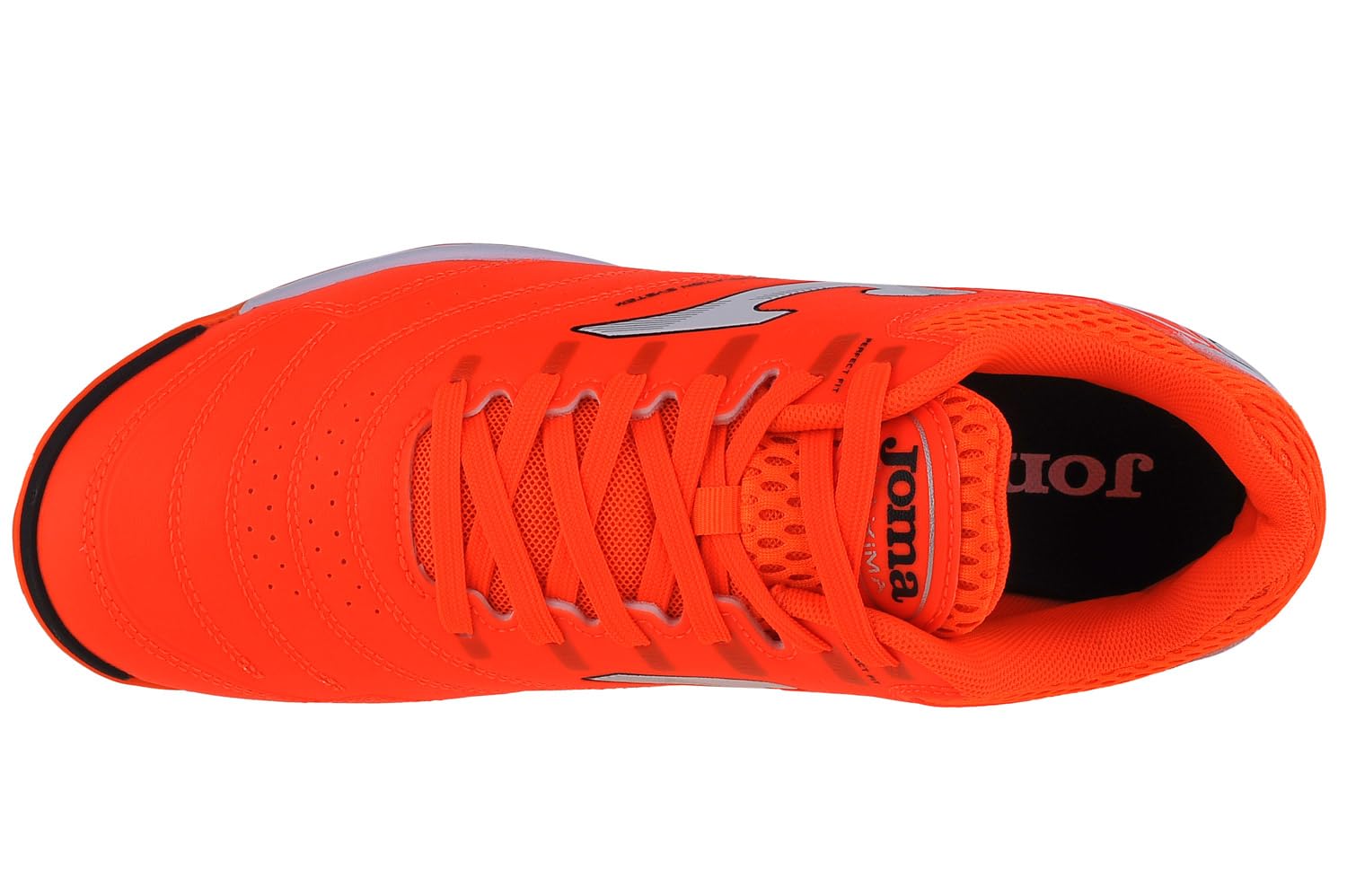 Joma Maxima 2308 Indoor Futsal Shoes for Men - Orange | Lightweight Soccer Cleats for Indoor Courts & Training | Perfect for Futsal Matches, Gym Workouts & Casual Wear