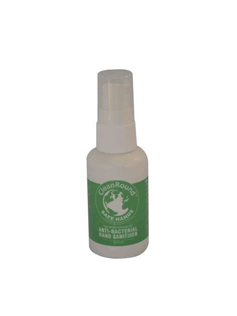Cleanround Safe Hands Sanitizer Gel - 8oz Alcohol-Based Hand Sanitizer with Aloe Vera, Kills 99.9% Germs - Perfect for Travel, Office, School & Home Use