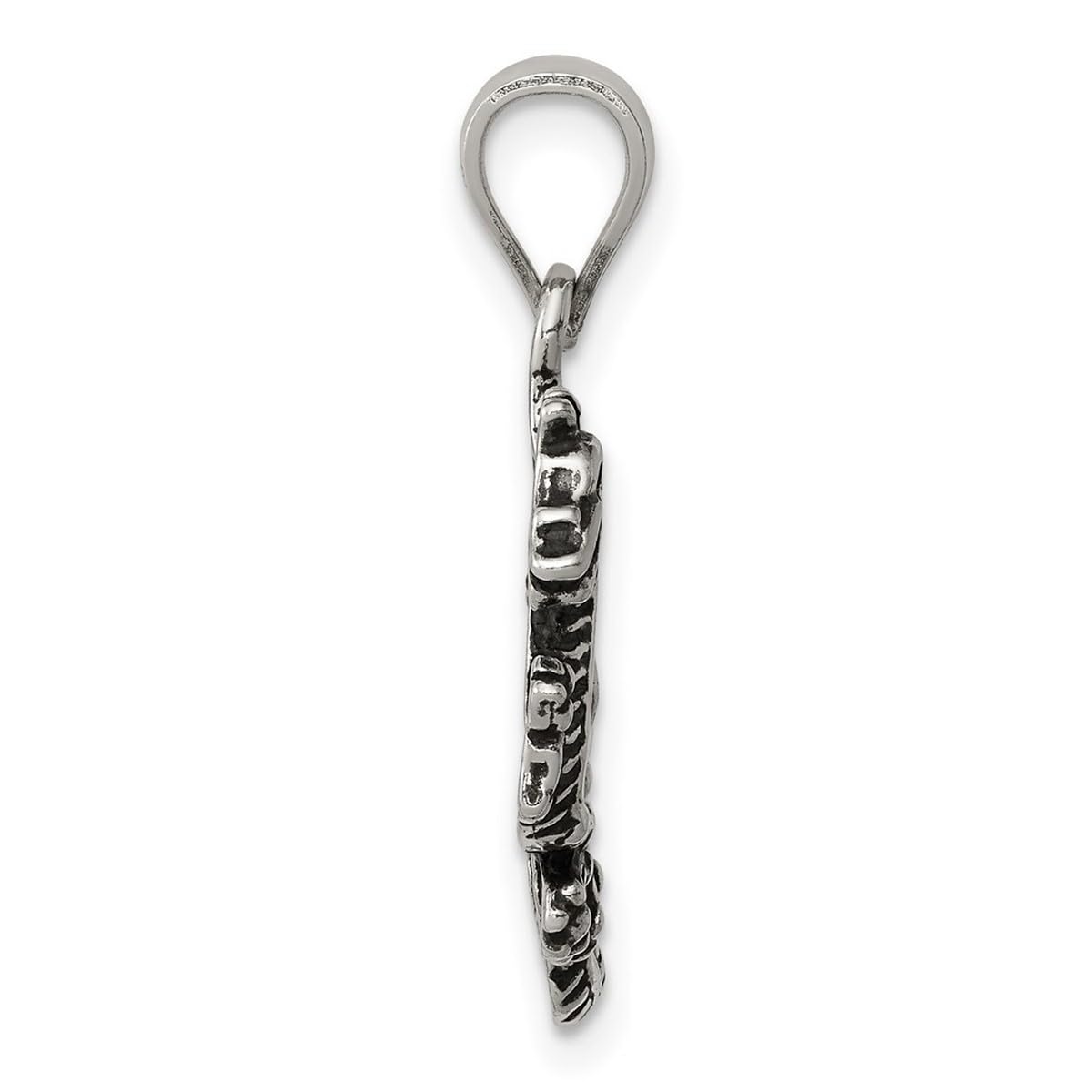 925 Sterling Silver Oxidized Flying Dragon Pendant Necklace for Women | Handcrafted Jewelry | Perfect for Gifts, Parties & Boho Fashion