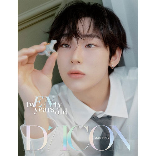 ENHYPEN DICON VOLUME NO.19 Photobook - Exclusive Solo Cover Edition for 20th Birthday Collectors | Perfect for K-Pop Fans, Gift Giving & Memorabilia Display