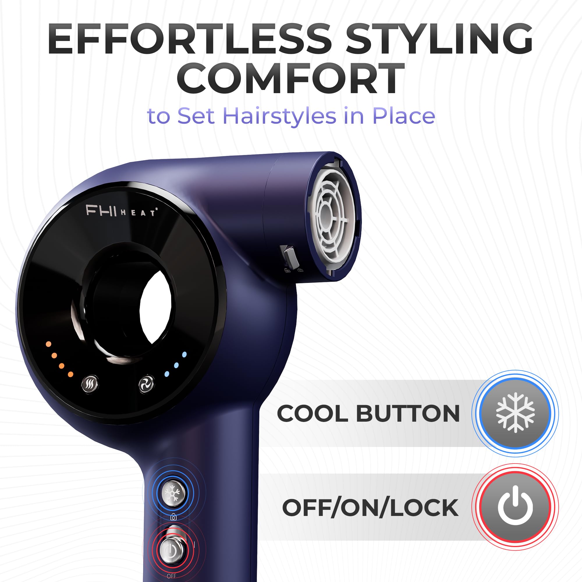 VersaSphere Pro Air 6-in-1 Professional Hair Dryer with Diffuser - Ionic Blow Dryer for Frizz Control & Fast Drying | Salon Quality Styler for Curly, Straight & Wavy Hair at Home