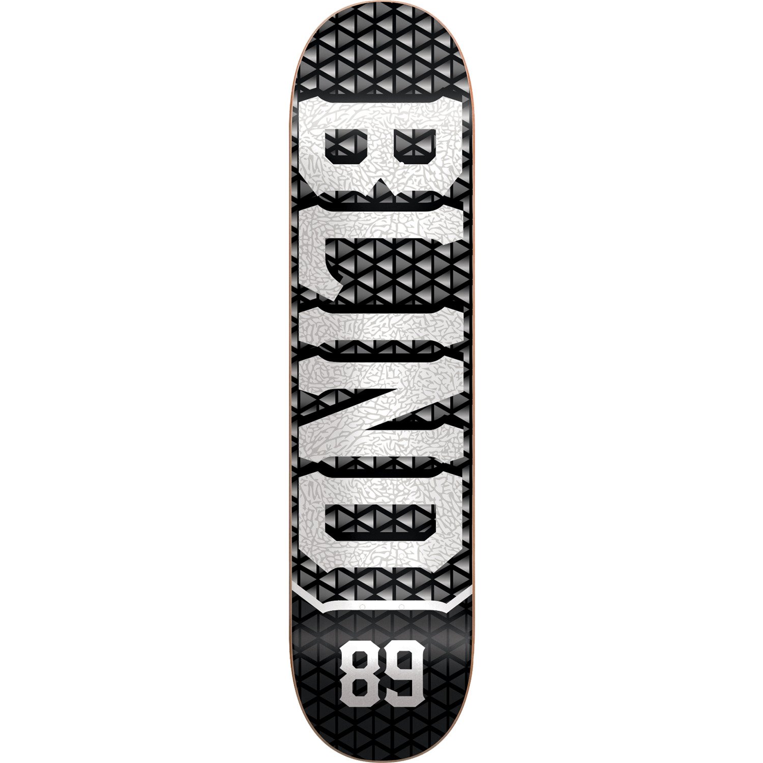 Blind Skateboards Lateral Black Skateboard Deck - 8.25