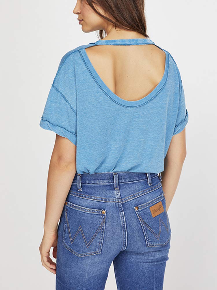 Free People Women's All Mine Tee - Soft Cotton Short Sleeve T-Shirt for Casual Wear, Layering & Everyday Outfits | Trendy & Comfortable Top for Women