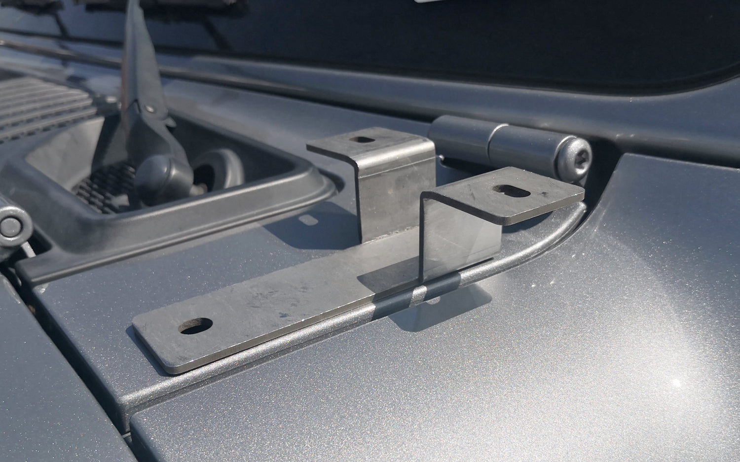 Jeep Wrangler JL LED Ditch Lights - Waterproof Off-Road Hood Mount Pillar Brackets for Enhanced Night Visibility | Perfect for Trail Riding, Camping & Off-Road Adventures