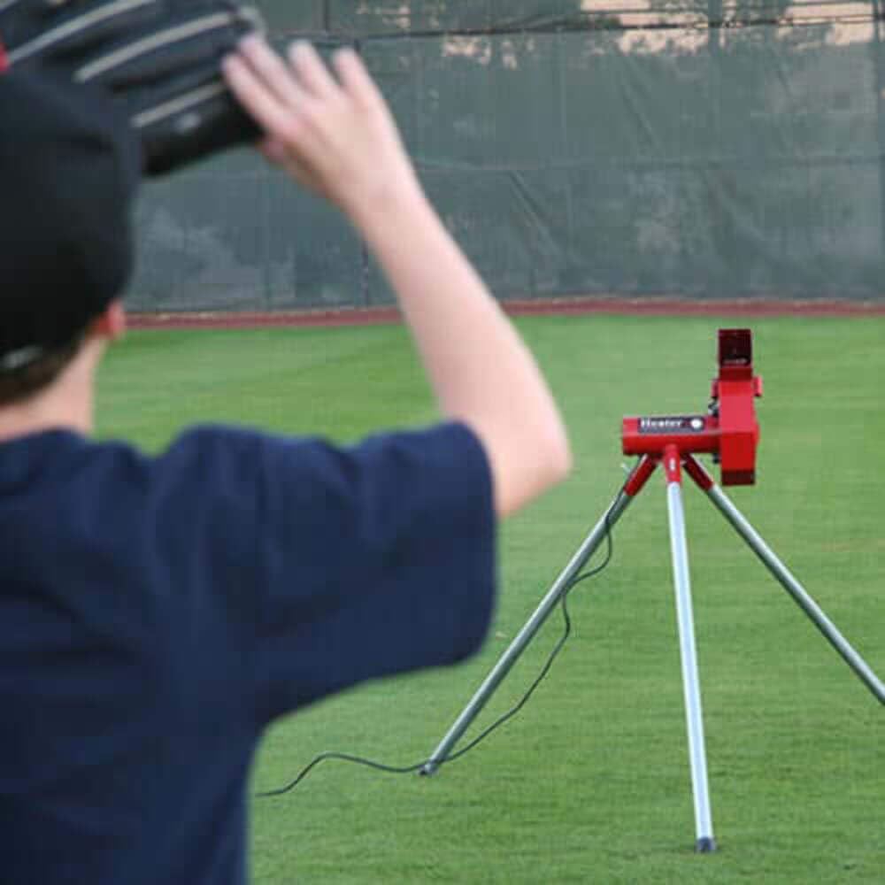 Heater Sports Baseball Pitching Machine - Professional Training Equipment for Baseball Practice | Perfect for Backyard, Batting Cage & Team Drills