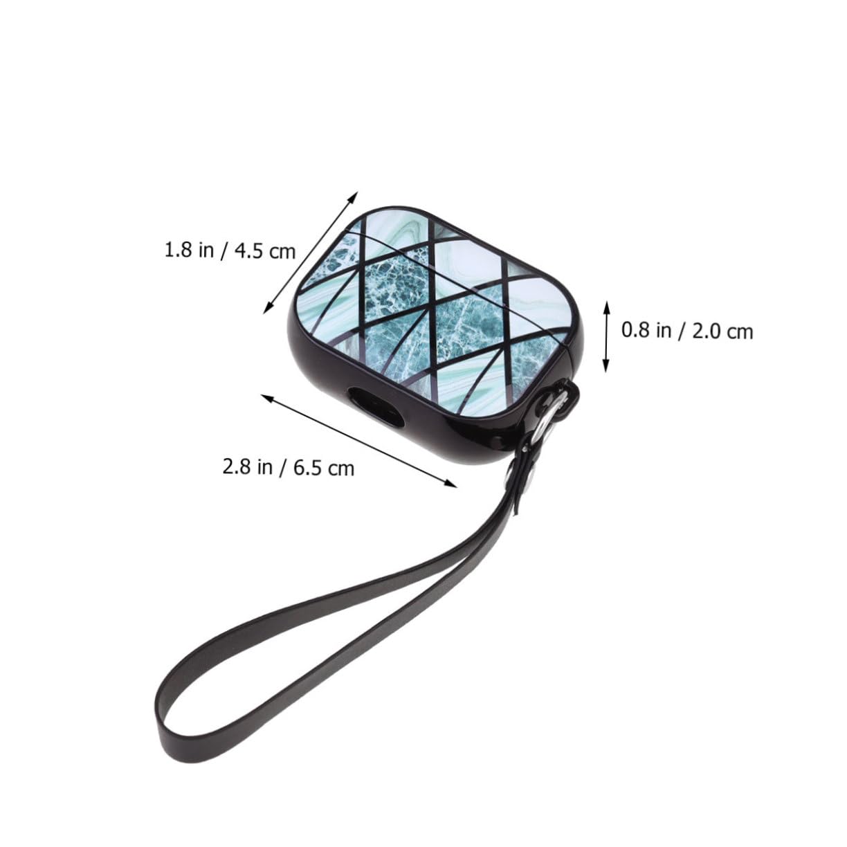 Angoily Headset Protective Case - Durable Earphone Sleeve Cover for AirPods Pro/3/2/1, Wireless Headphones Storage Organizer (Pattern Design) - Perfect for Travel, Gym & Daily Use