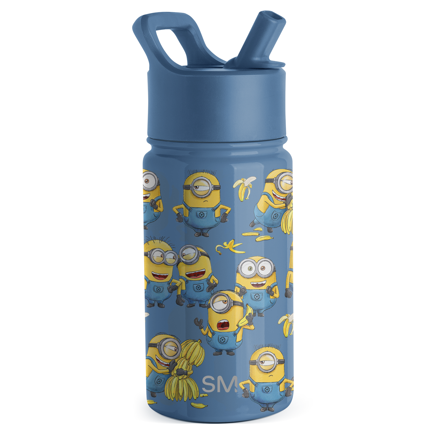 Summit Kids Water Bottle with Straw Lid - Leak Proof, BPA Free, 12oz Insulated Stainless Steel Bottle for School, Sports & Outdoor Activities