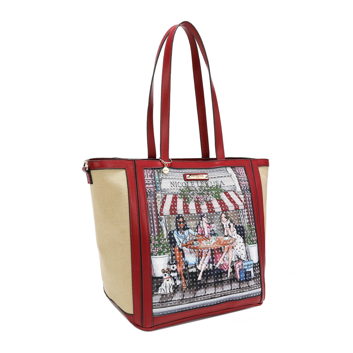 Stylish Canvas Tote Bag for Women - Eco-Friendly Reusable Shopping & Beach Tote - Perfect for Groceries, Work, Travel & Daily Use