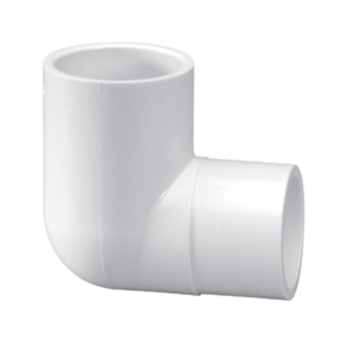 1-1/2 Inch PVC Street Elbow 1-1/2 Spigot x Slip for Plumbing and Irrigation Systems - Perfect for Water Supply Lines, Drainage, and DIY Projects