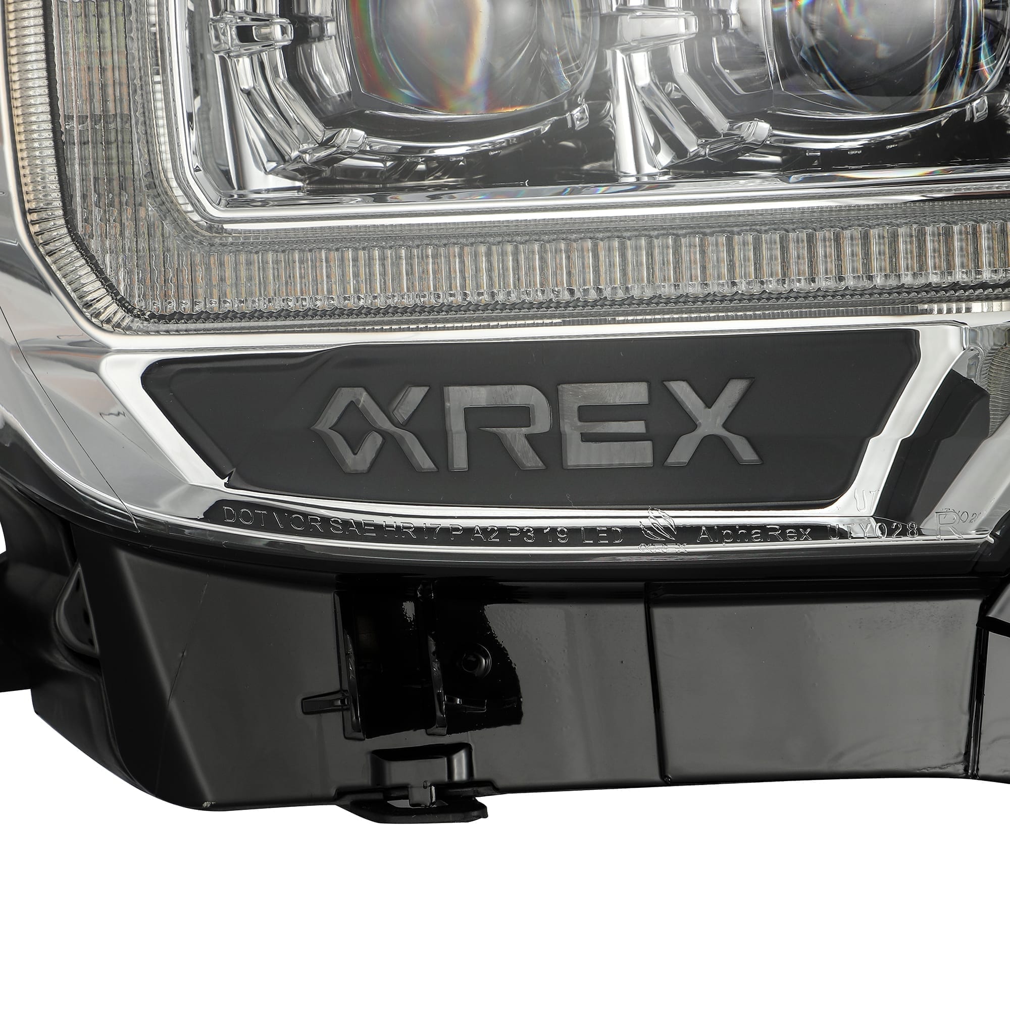16 23 Toyota Tacoma NOVA Series LED Projector Headlights - Chrome Housing - High Performance Lighting for Night Driving & Off-Road Adventures
