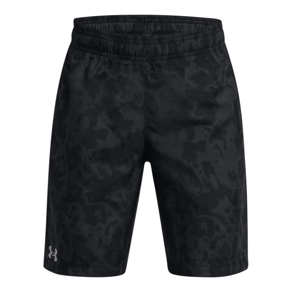 Boys' Under Armour Youth Woven Printed Athletic Shorts - Lightweight Breathable Workout & Basketball Shorts for Kids - Perfect for Sports, Gym, and Casual Wear