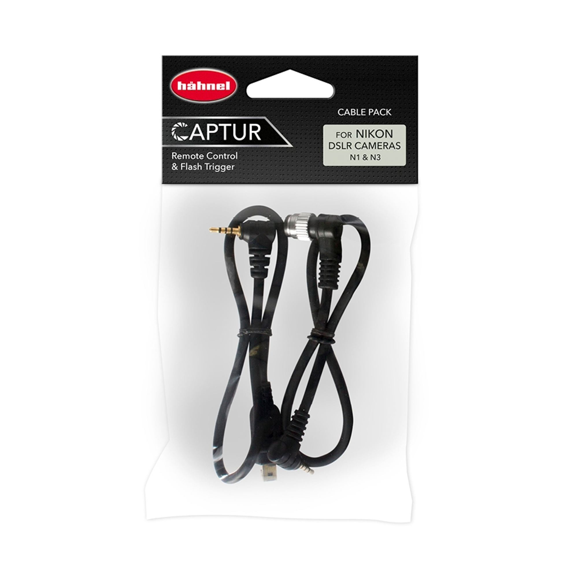 Hahnel Captur Cable for Nikon Cameras - Remote Shutter Release Cord for Nikon DSLR & Mirrorless - Perfect for Time-Lapse, Group Photos & Wildlife Photography