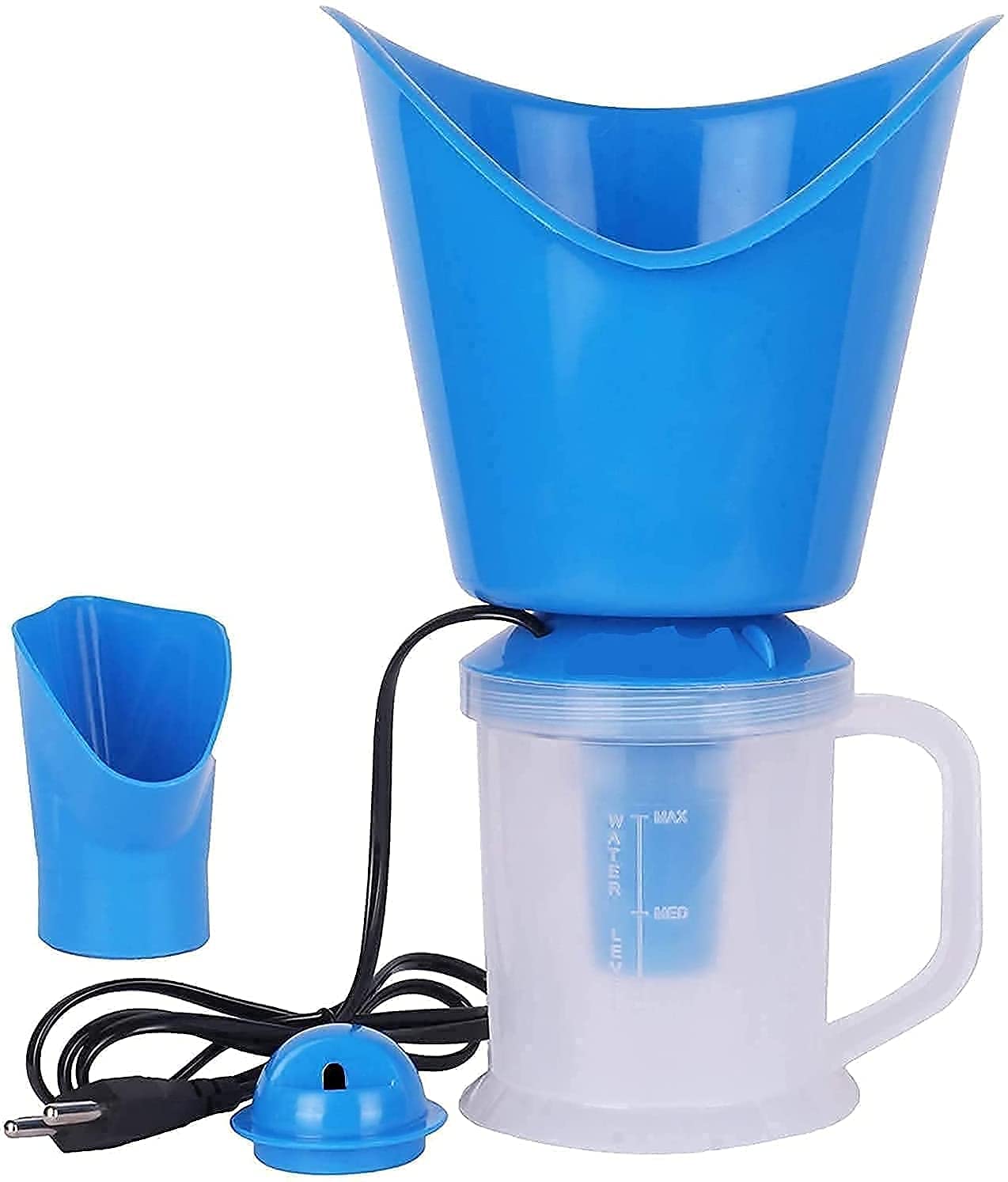 COSKIRA Healthcare Steamer - Portable Steam Inhaler Vaporizer for Cold, Cough & Sinus Relief | Facial Steamer for Face & Nose Care | Safe for Kids & Adults | Perfect for Home Use, Spa Days & Respiratory Therapy