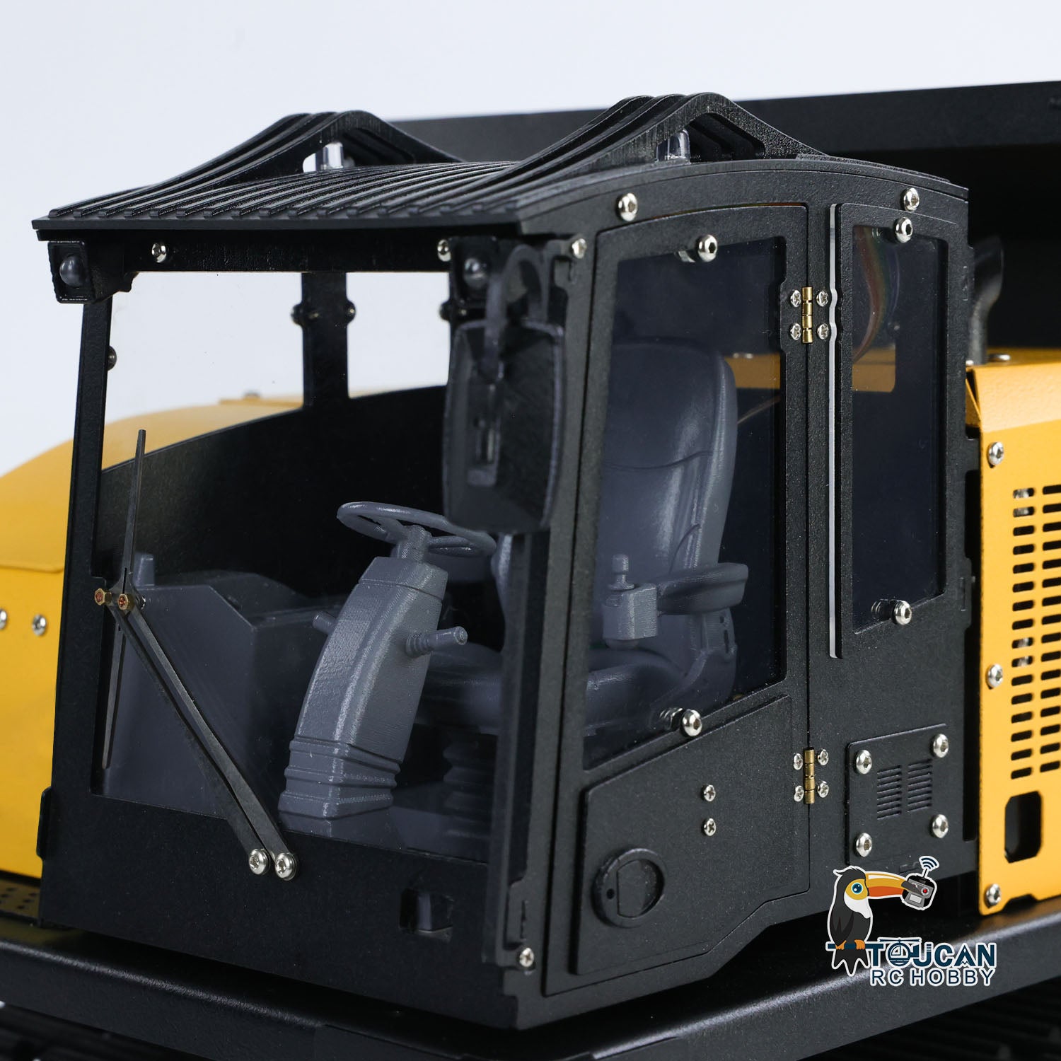 1/14 Scale Metal RC Hydraulic Crawler Dump Truck T14R - Remote Controlled Construction Vehicle with Tracked Tipper, RTR, Light & Sound Effects (Battery Included) - Perfect for Construction Site Play, STEM Learning, and RC Hobby Enthusiasts