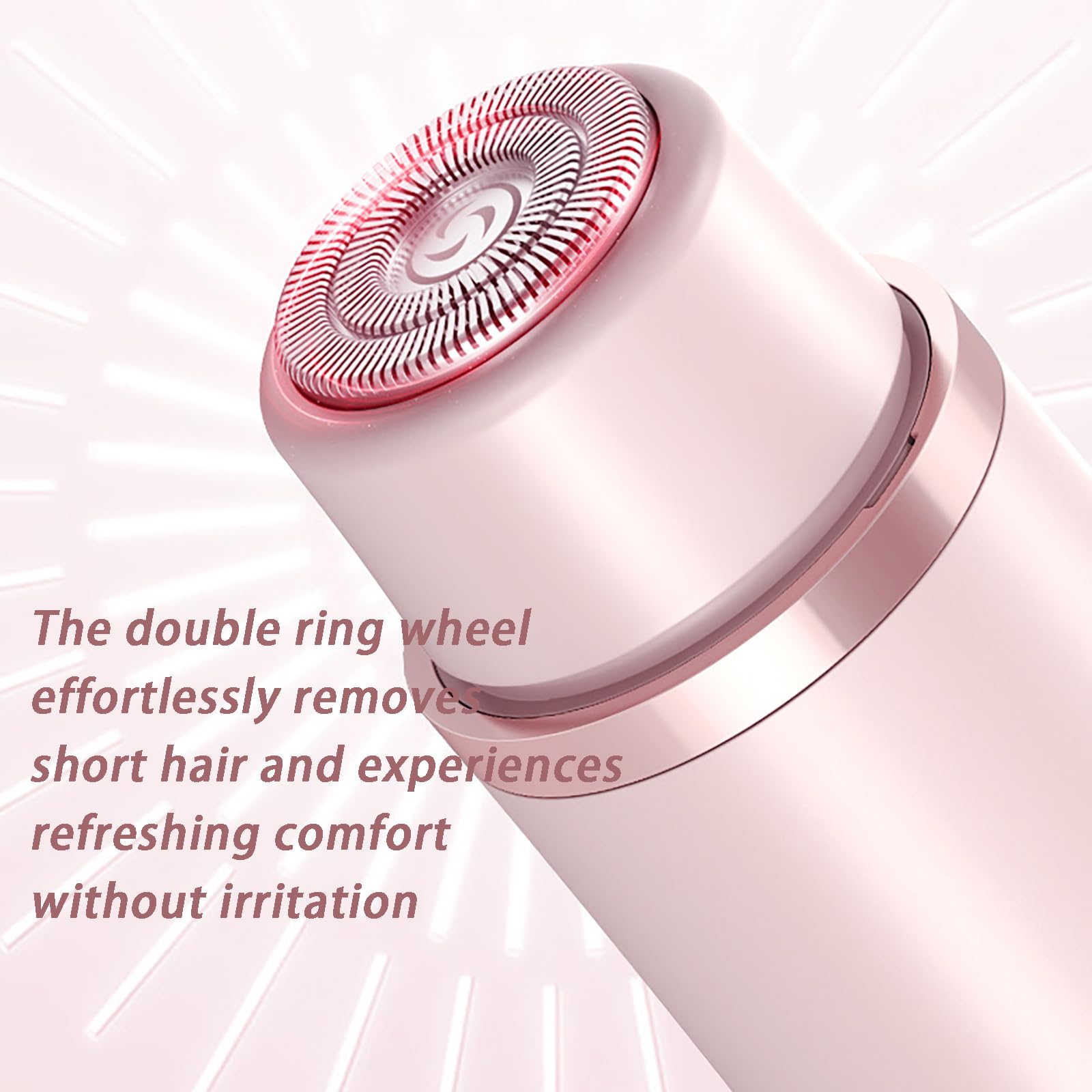 Ezme Razor 2.0 - Electric Bikini Trimmer & Body Shaver for Women, 2-in-1 Waterproof Wet/Dry Trimmer, Painless Hair Removal for Sensitive Skin - Perfect for Travel, Gym & At-Home Grooming (1 Pack)