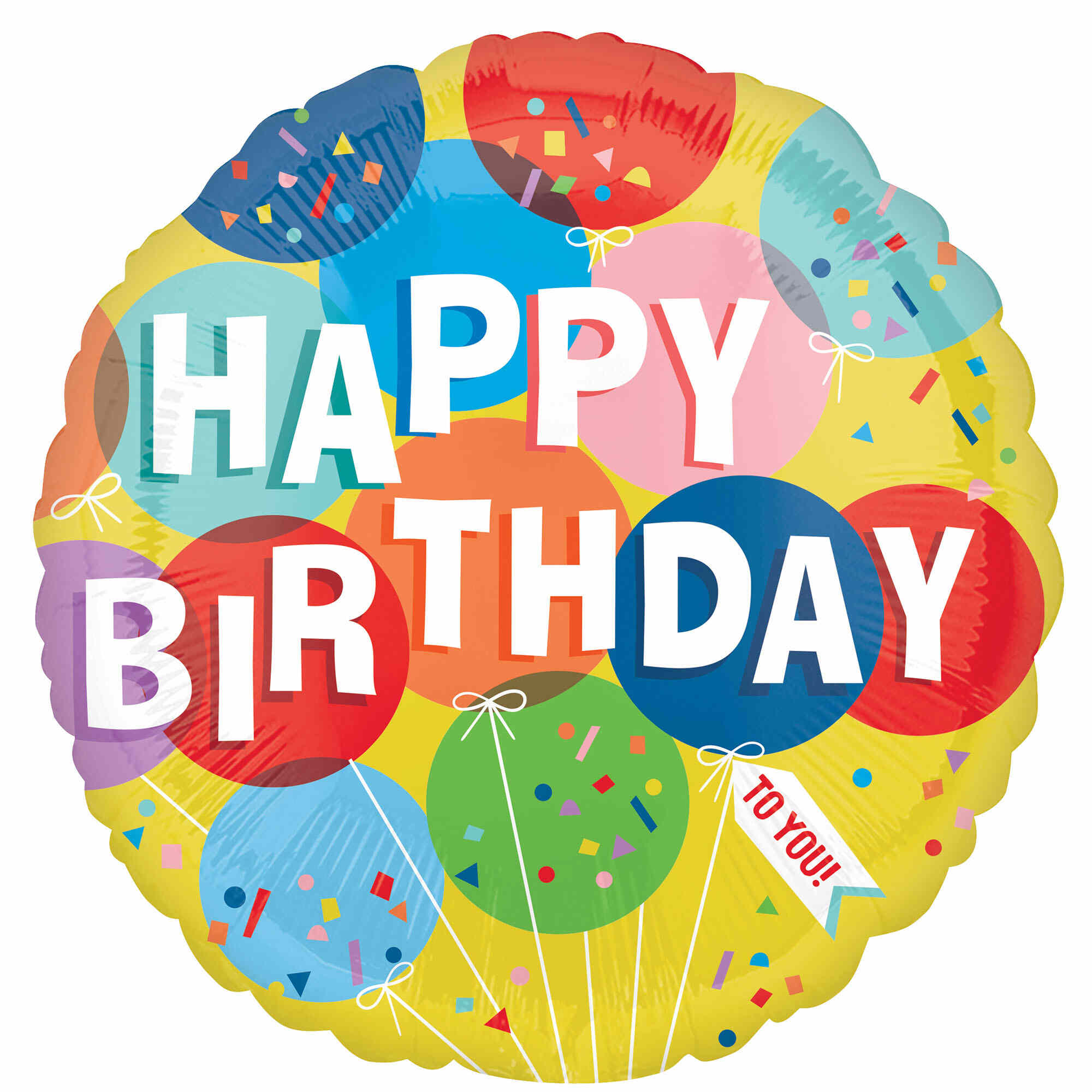 45cm Standard HX Sunny Foil Balloons for Birthday Party Decorations - Perfect for Baby Showers, Graduations & Celebrations