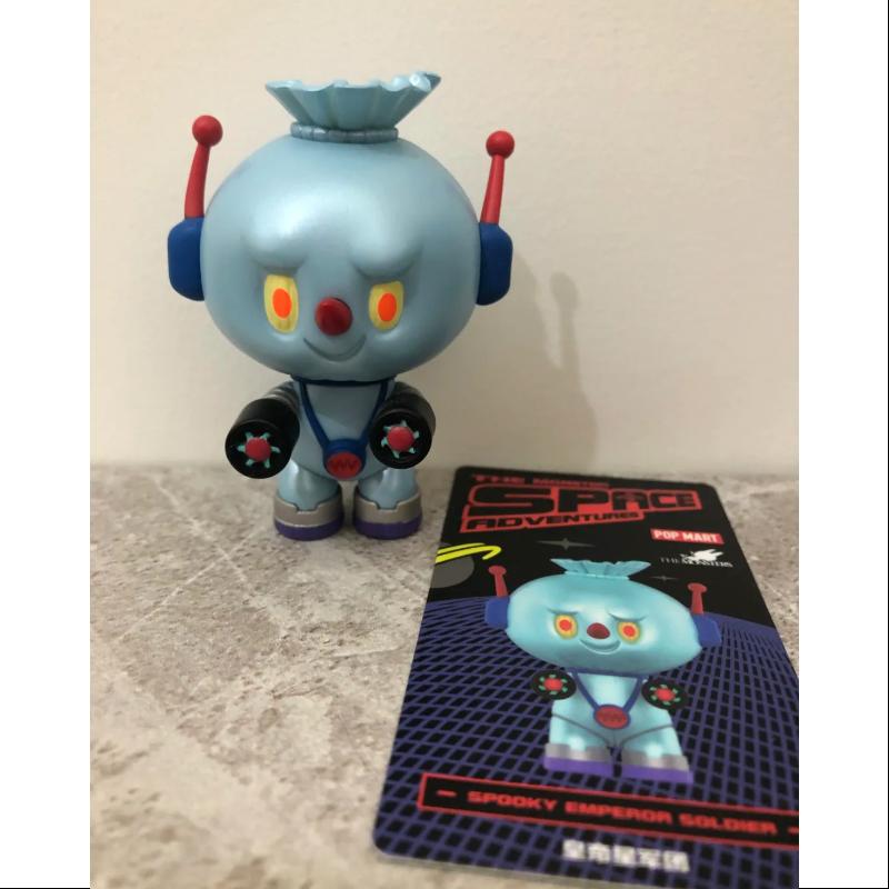Labubu The Monsters Space Adventures Series Spooky Emperor Soldier Action Figure - Collectible Vinyl Toy for Display & Gift Giving - Perfect for Anime Fans, Toy Collectors & Home Decor