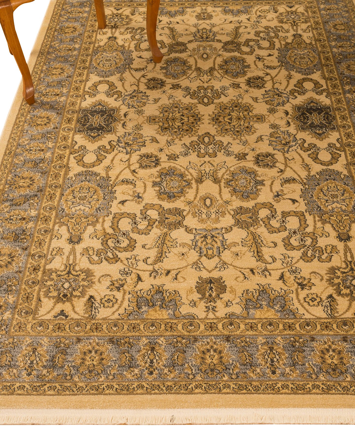 Vintage Oriental Beaufort Area Rugs - Traditional Polypropylene Luxury Rug for Living Room, Bedroom, Entryway - 6' x 9' Home Decor for Farmhouse & Modern Interiors - Soft & Durable Floor Covering for Cozy Spaces
