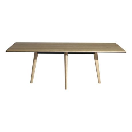 Driade Francois Modern Dining Table - Elegant Wooden Kitchen Table for Small Spaces, Dinner Parties & Family Gatherings