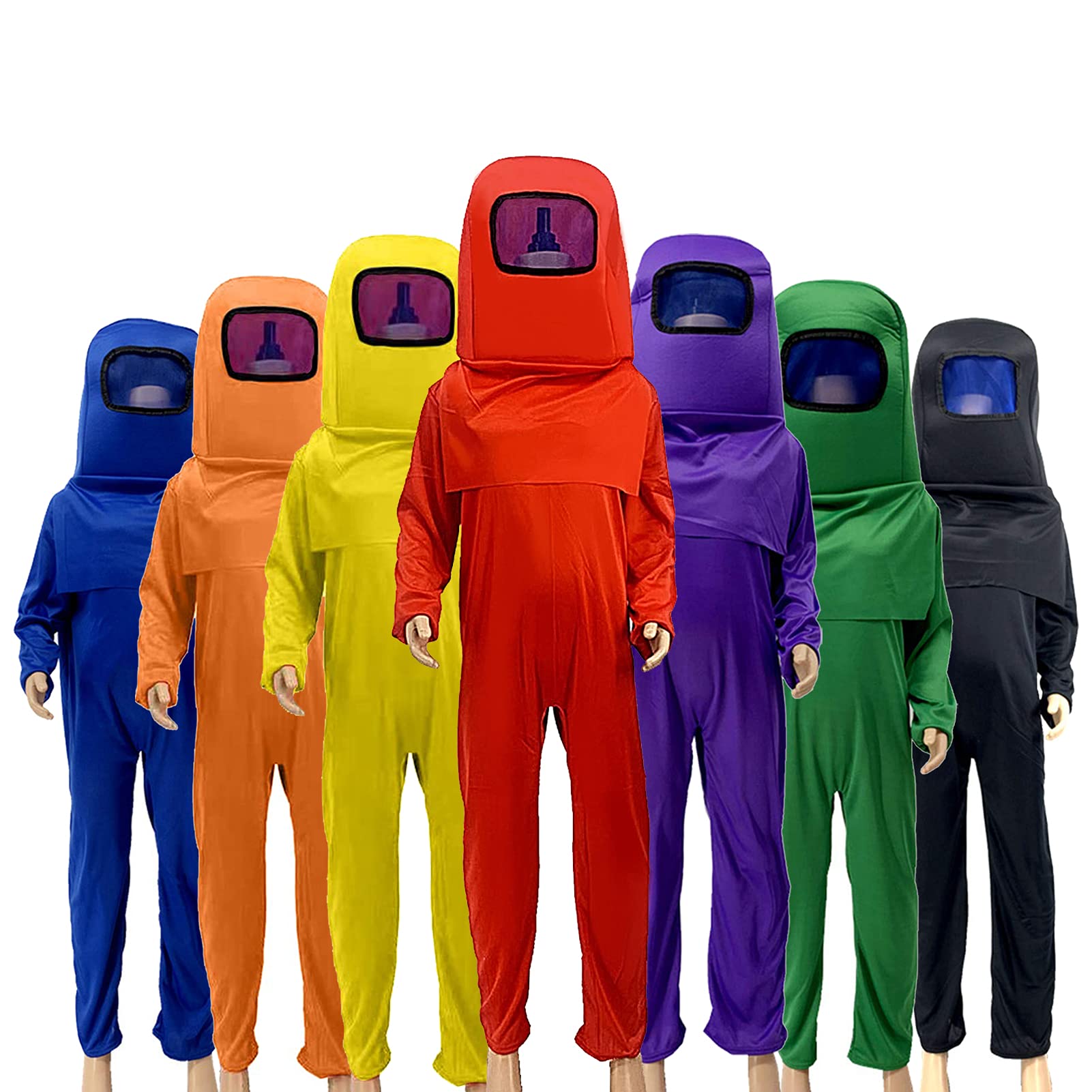 **NASA Astronaut Costume Jumpsuit for Boys & Kids - Space Cosplay Halloween, Christmas, Carnival Party Outfit with Helmet & Backpack - Perfect for Dress-Up, Role Play & School Events**