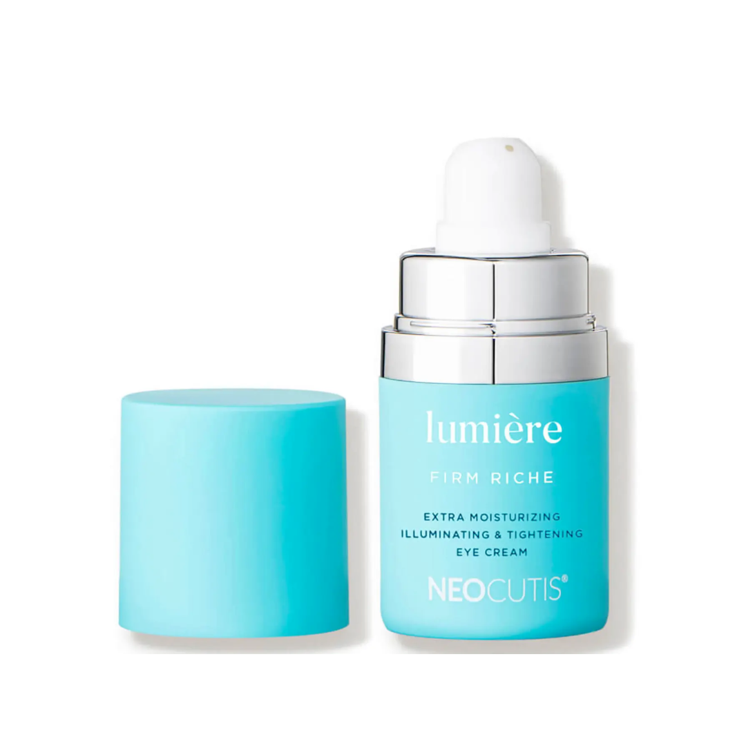 Neocutis Lumière Firm Riche Anti-Aging Eye Cream - Reduce Wrinkles & Dark Circles - Luxurious Skincare for Bright, Youthful Eyes - Perfect for Nighttime Routine & Travel